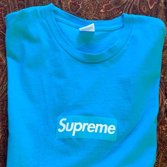 Custom Supreme Box Logo Long Sleeve - Picture 4 of 5
